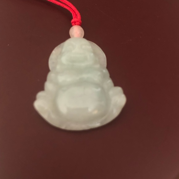 🌟🌟NEW Vintage Jade Buddha Pendant - Picture 7 of 9